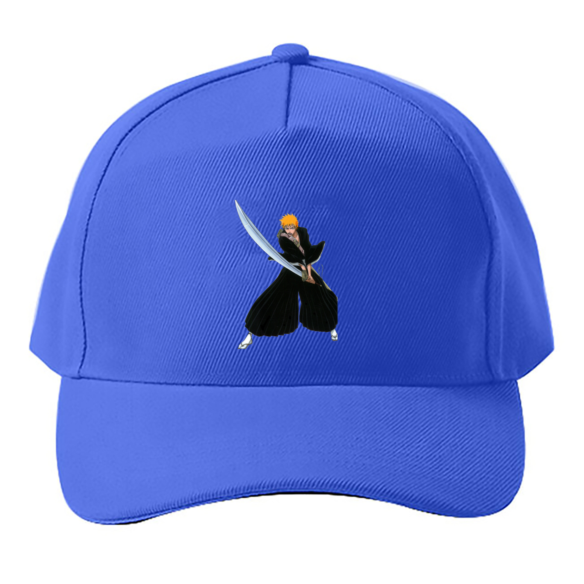 （画像用） ブリーチ 黒崎一護（くろさき いちご）BLEACH Kurosaki Ichigo ベースボールキャップ 綿100％ 男女兼用 帽子 スポーツ